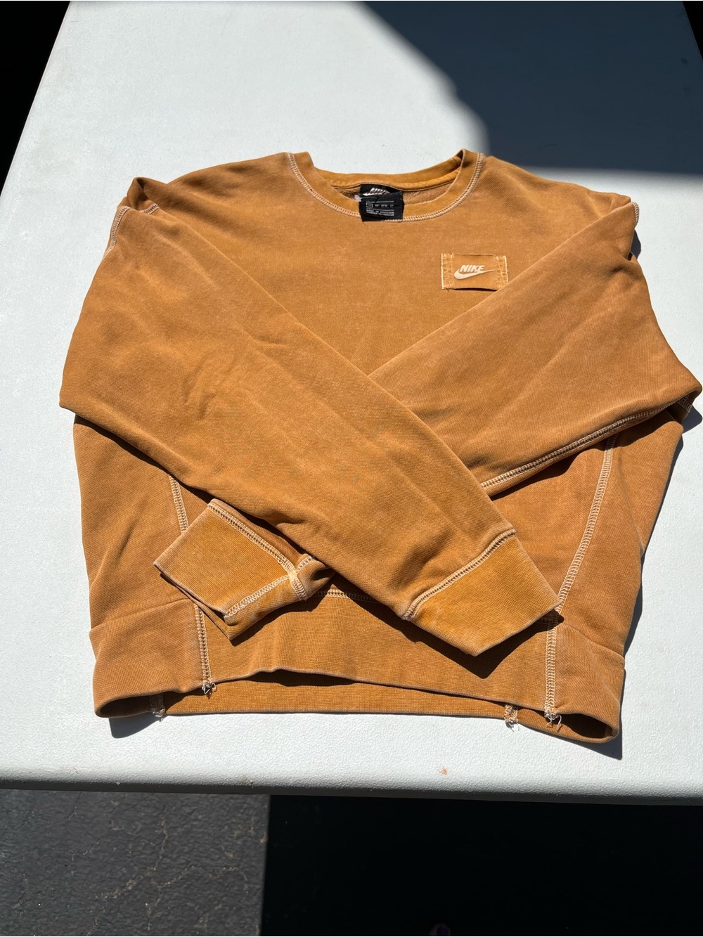 Nike Women’s Burnt Orange Crewneck Sweatshirt